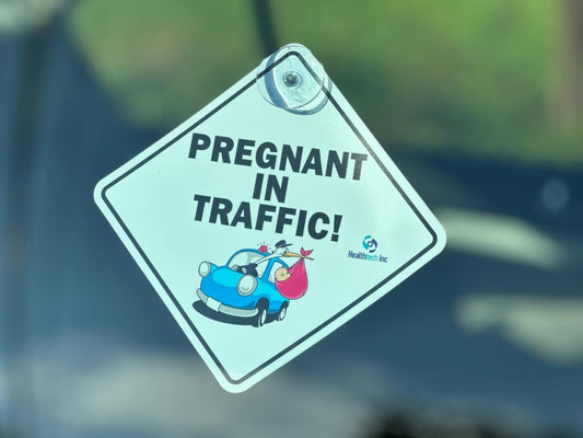 PREGNANT IN TRAFFIC!